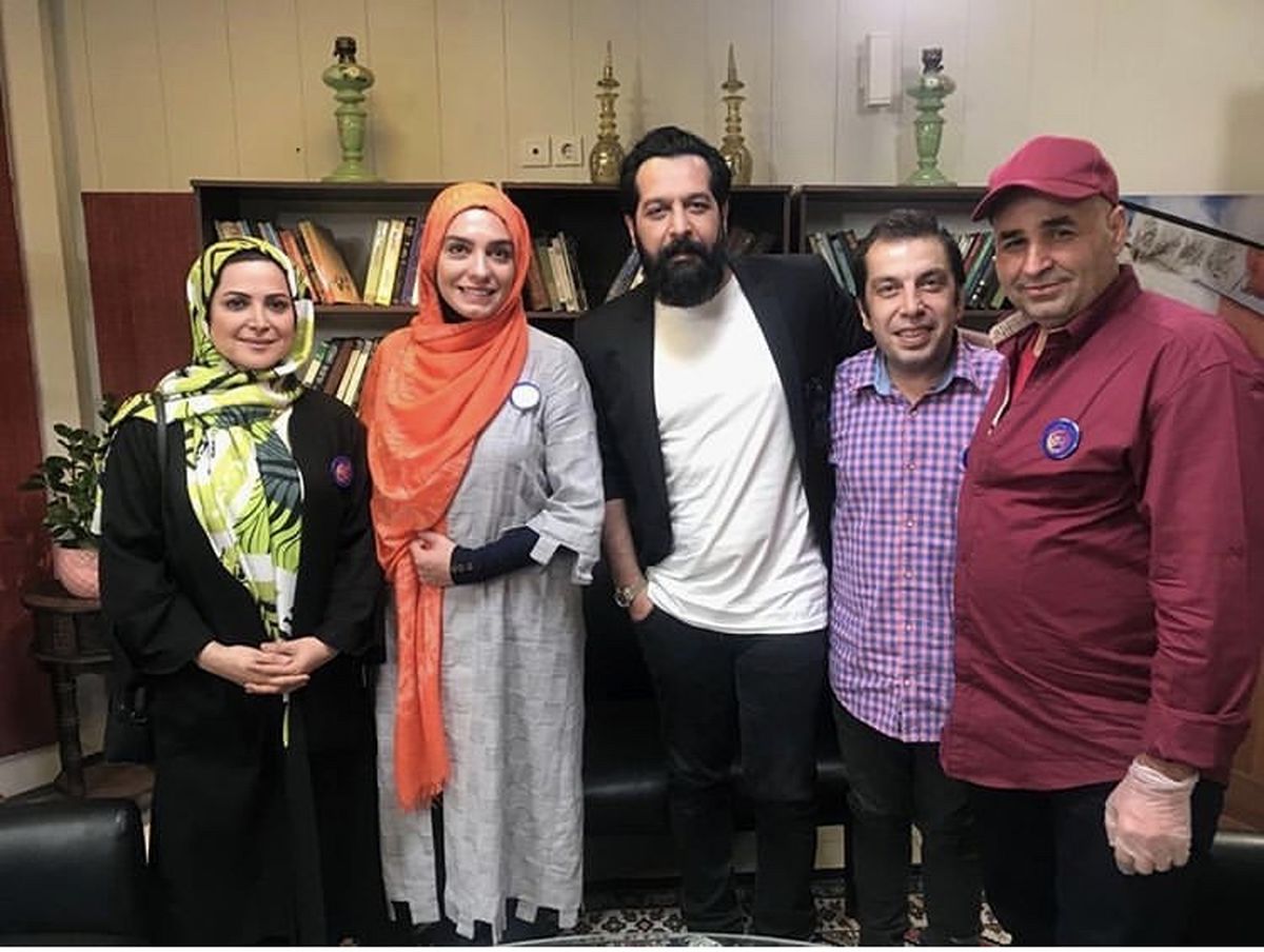 کامران تفتی و دوستان بازیگرش + عکس