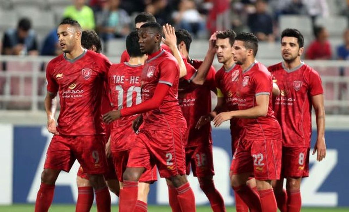 دو روز استراحت برای بازیکنان الدحیل قبل از رویارویی با پرسپولیس