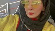 لیلا بلوکات در ماشین شخصی اش + عکس