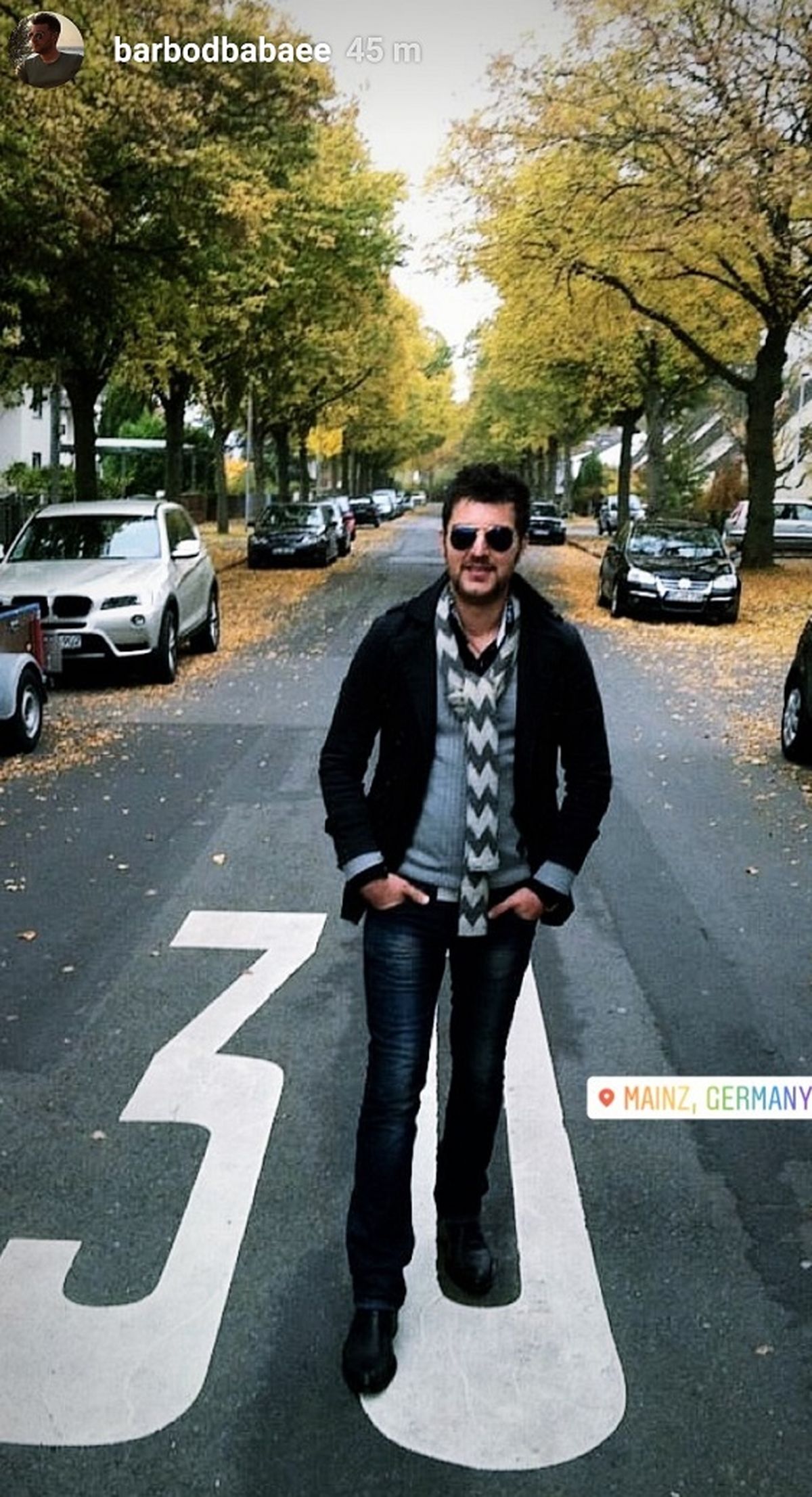 سفر تابستانی باربد بابایی به آلمان+عکس