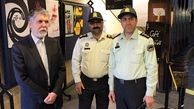 حضور وزیر ارشاد پس از شلیک در تئاتر شهر