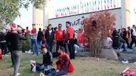 حضور هواداران پرسپولیس از ساعات اولیه صبح + عکس