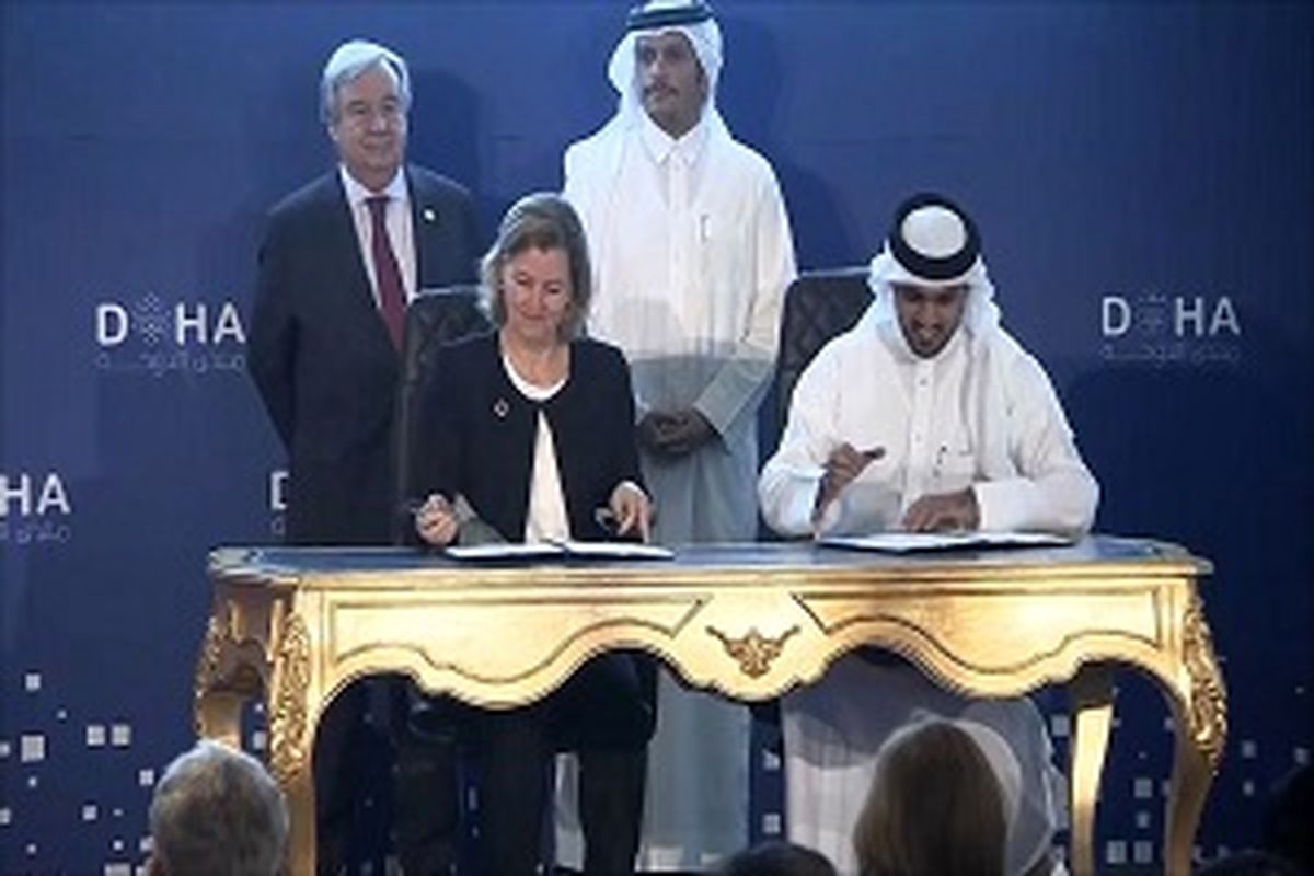 کمک ۵۰۰ میلیون دلاری قطر به سازمان ملل