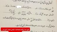 نعیمه نظام‌دوست مدرکی از دوران مدرسه‌اش را رو کرد