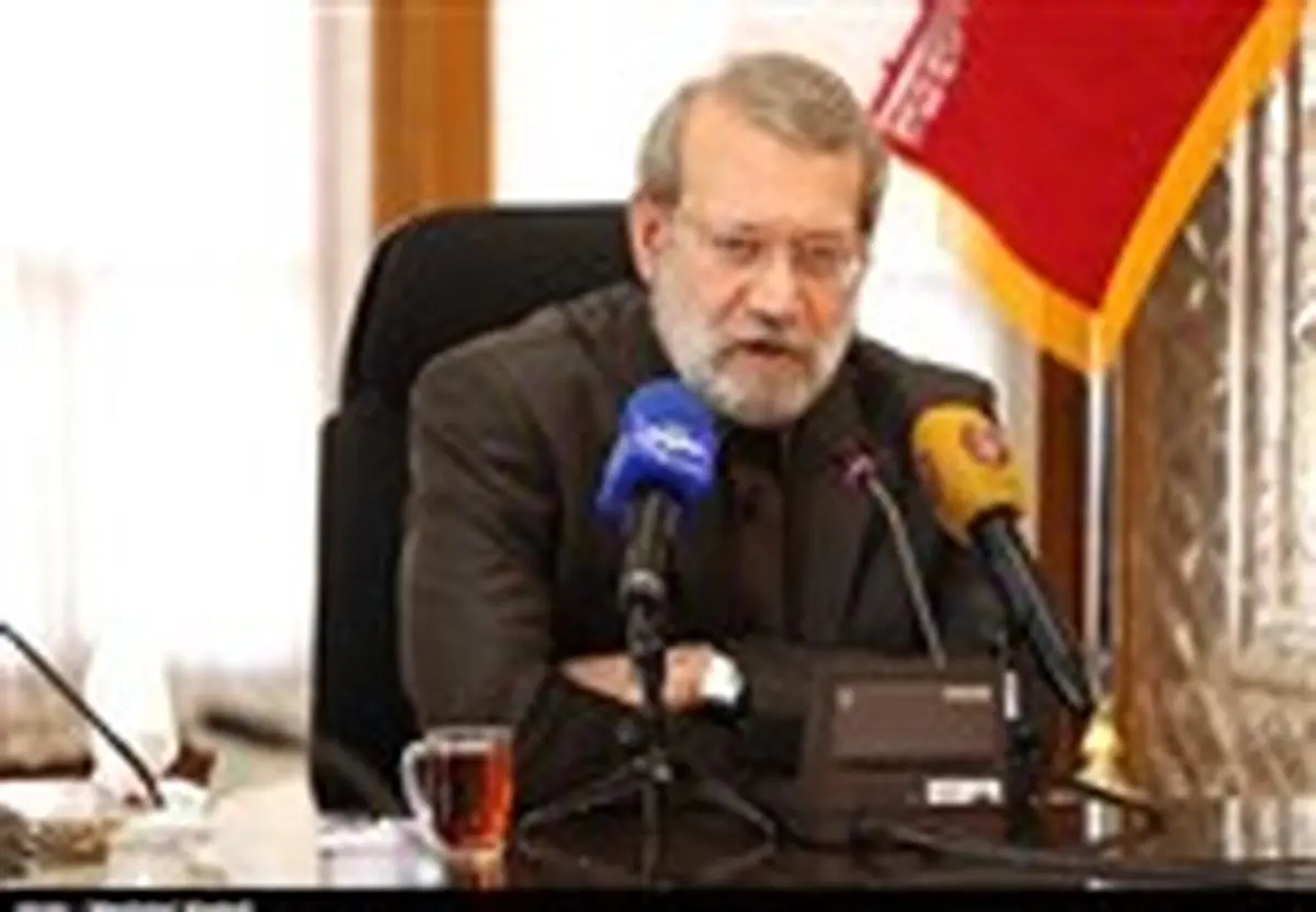  لاریجانی: توبه کردم دیگر کلنگ زنی نکنم 