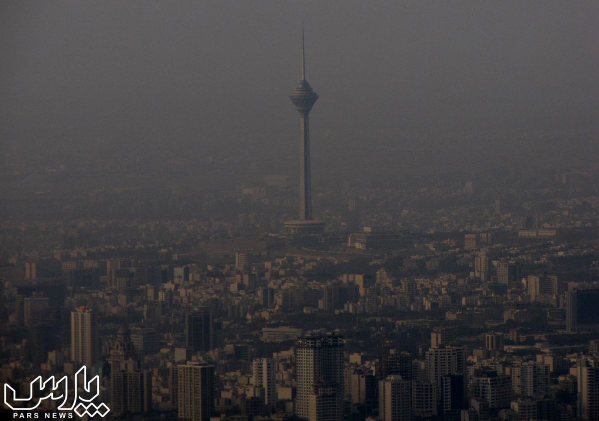 هوای تهران امروز ۱۴ دی ناسالم است