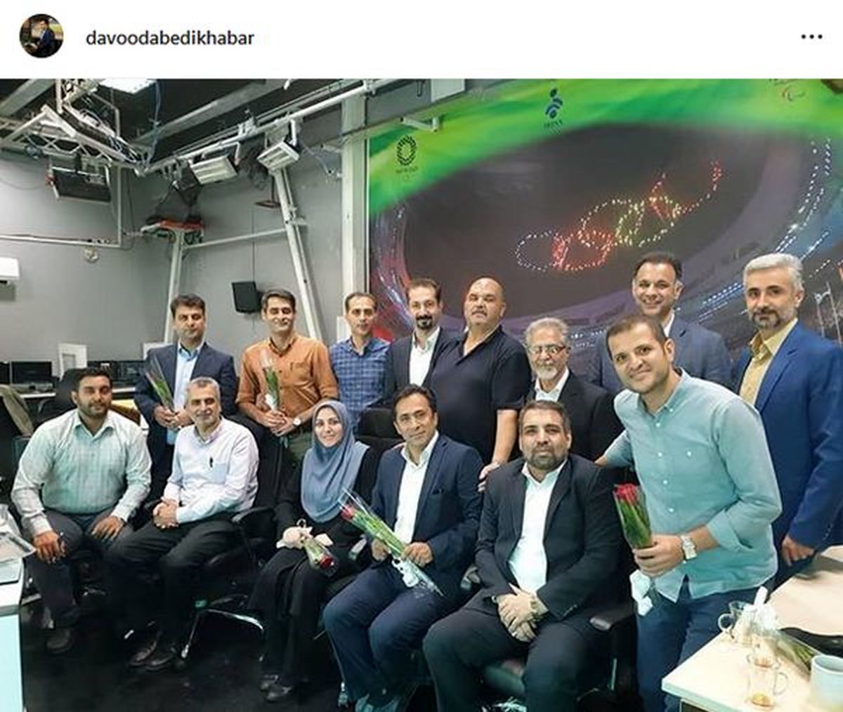 المیرا شریفی مقدم در میان دوستان و همکارانش + عکس