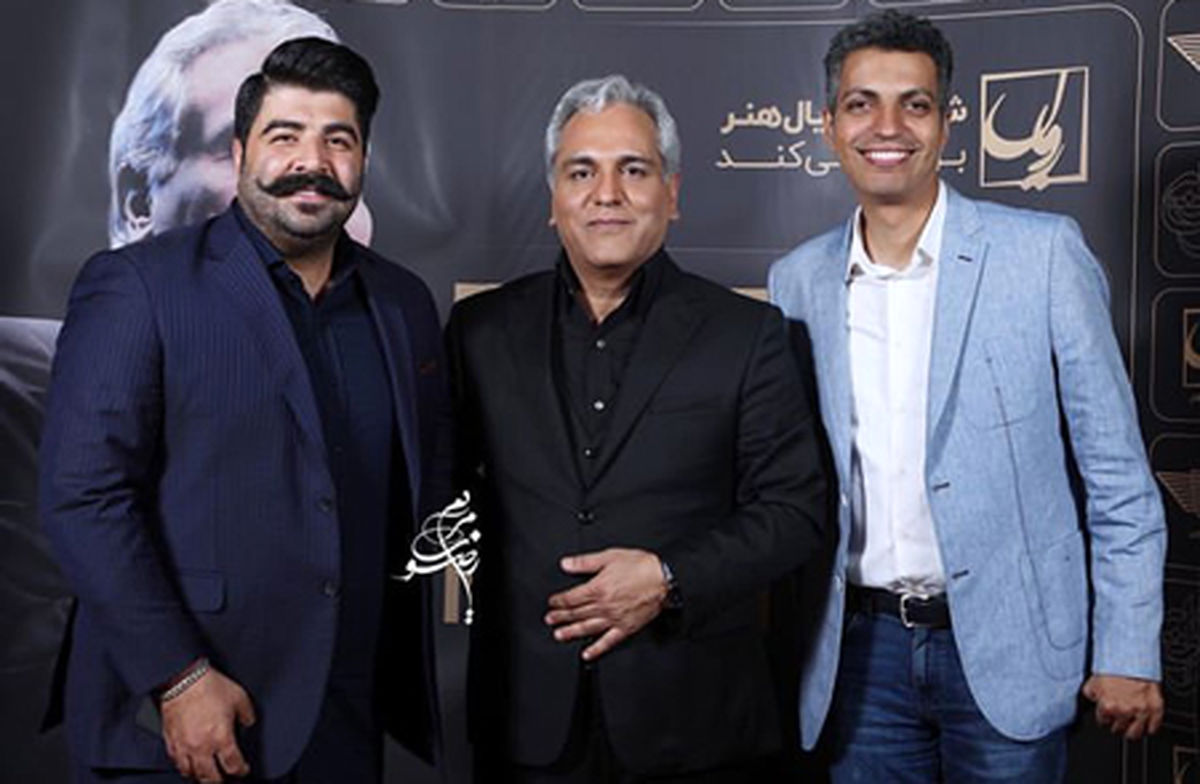 مهران مدیری در کنار مرد جنجالی شبکه سه+عکس