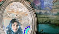 استایل قجری پریناز ایزدیار
