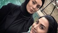 مریم معصومی و سحر قریشی لب استخر + عکس