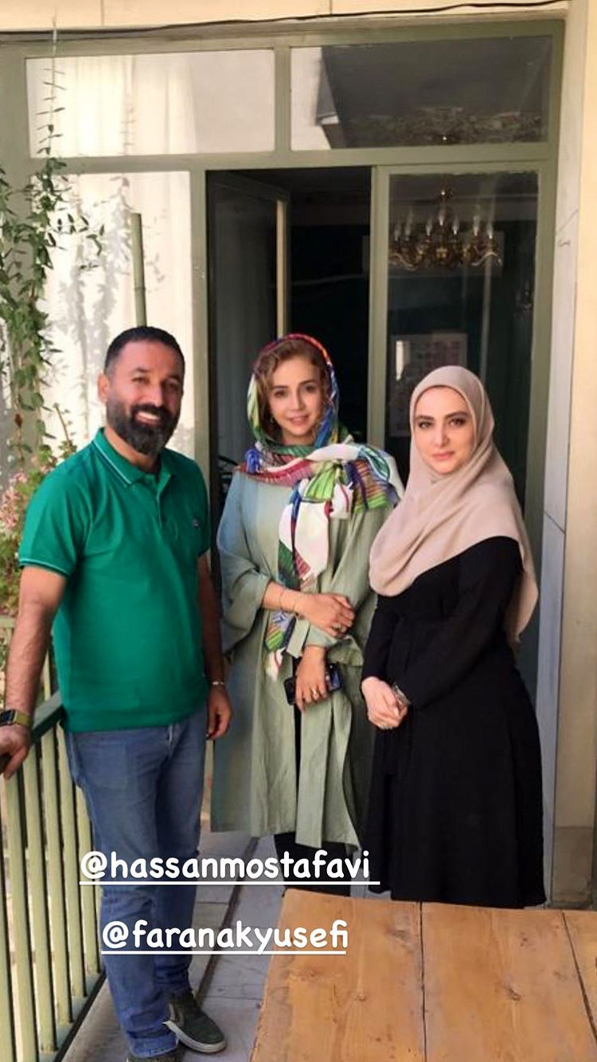 شبنم قلی خانی در کنار دوستانش + عکس