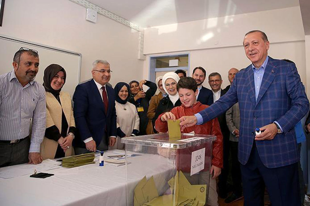  اردوغان: مشکلی در برگزاری انتخابات ترکیه گزارش نشده است