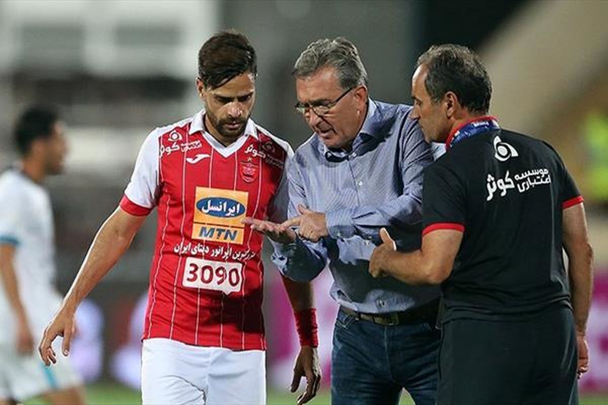 ناراحتی شدید برانکو از هافبک ملی‌پوش پرسپولیس