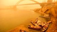 طوفان گرد و غبار خوزستان را بلعید