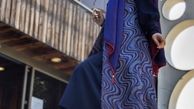 پوشش کامل و ساده خانم بازیگر + عکس