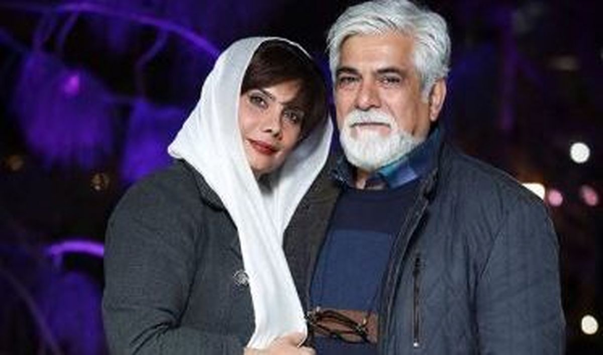  حسین پاکدل و همسرش عاطفه رضوی/عکس