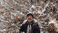 عکس برفی بازیگر نون‌خ 