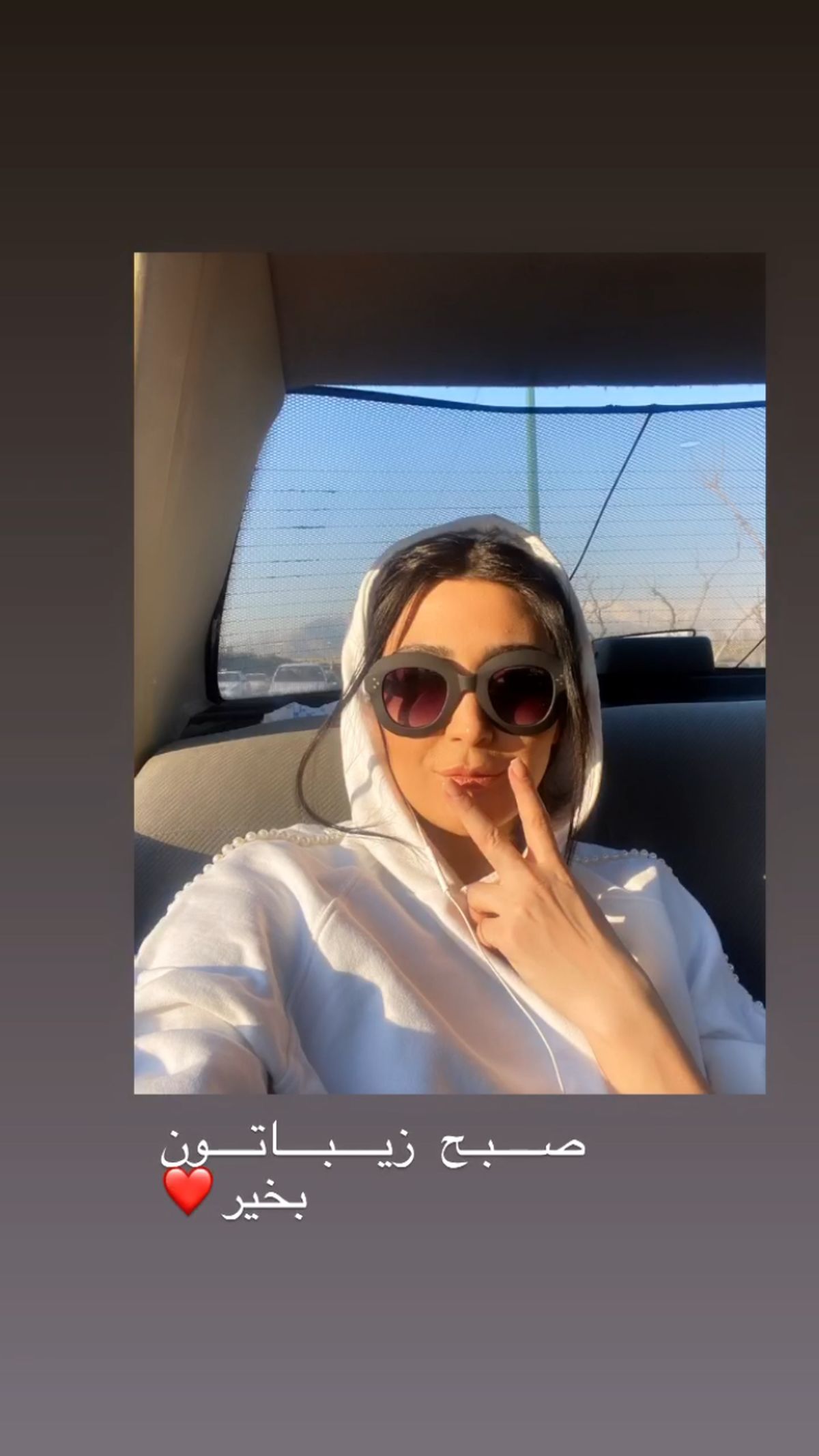 صبح بخیری به سبک مریم معصومی + عکس