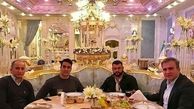 پوریا پورسرخ در رستوران خیلی لوکس+عکس