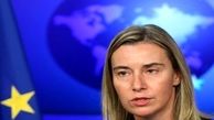 موگرینی، احتمال اعمال تحریم‌های جدید اروپایی علیه ایران را رد کرد