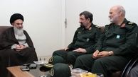 محسن رضایی با آیت‌الله دستغیب دیدار کرد
