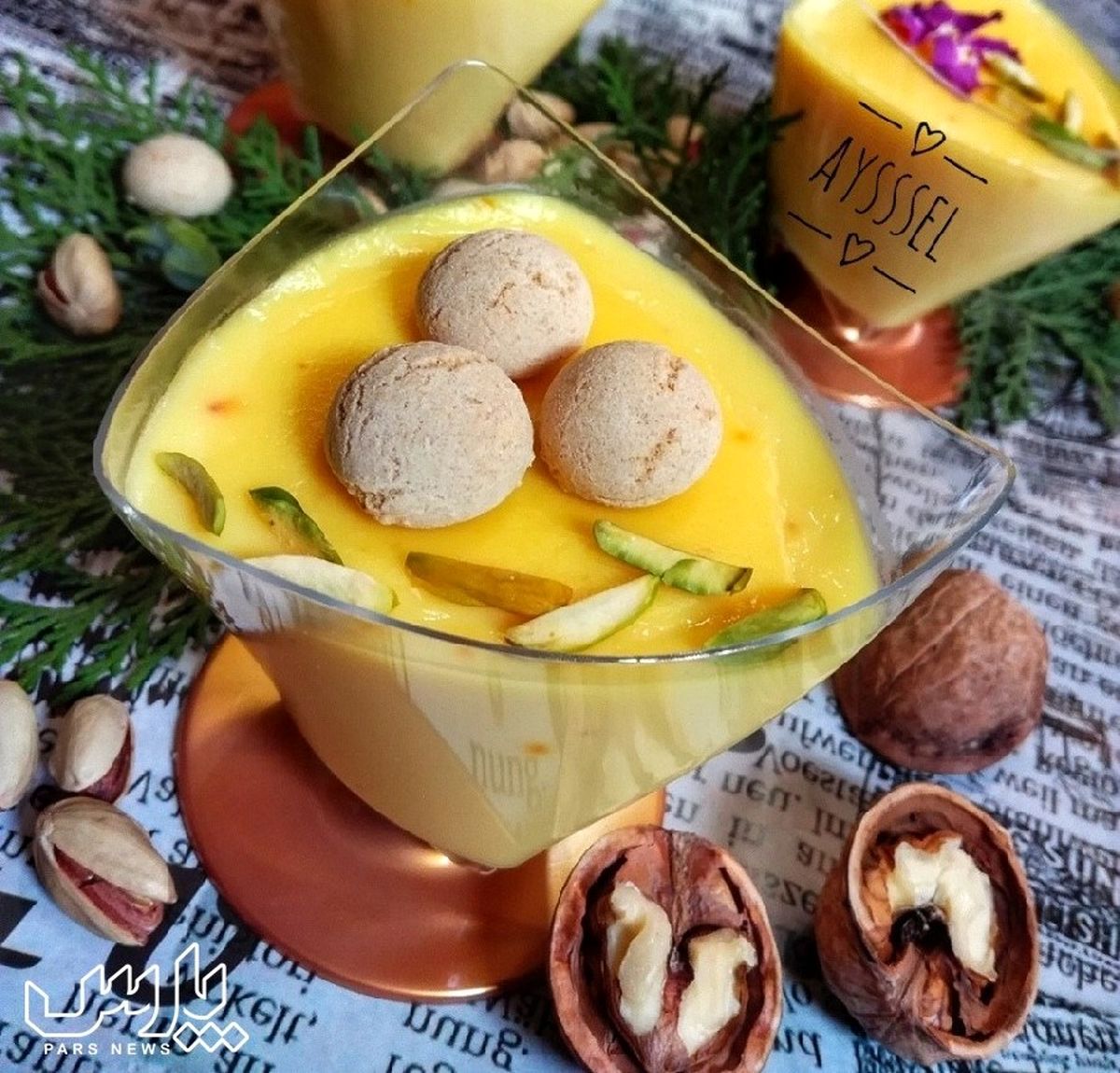 طرز تهیه دنت زعفرانی خوشمزه و بازاری با طعم کارخانه ای
