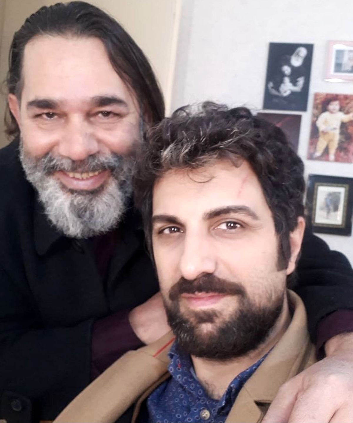 پولاد کیمیایی در کنار بازیگر معروف + عکس