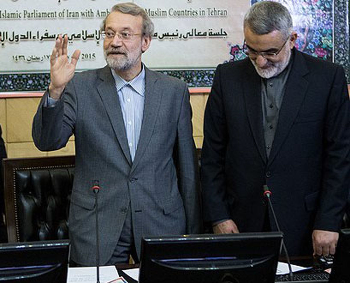 حمایت طیف لاریجانی از روحانی در انتخابات 96