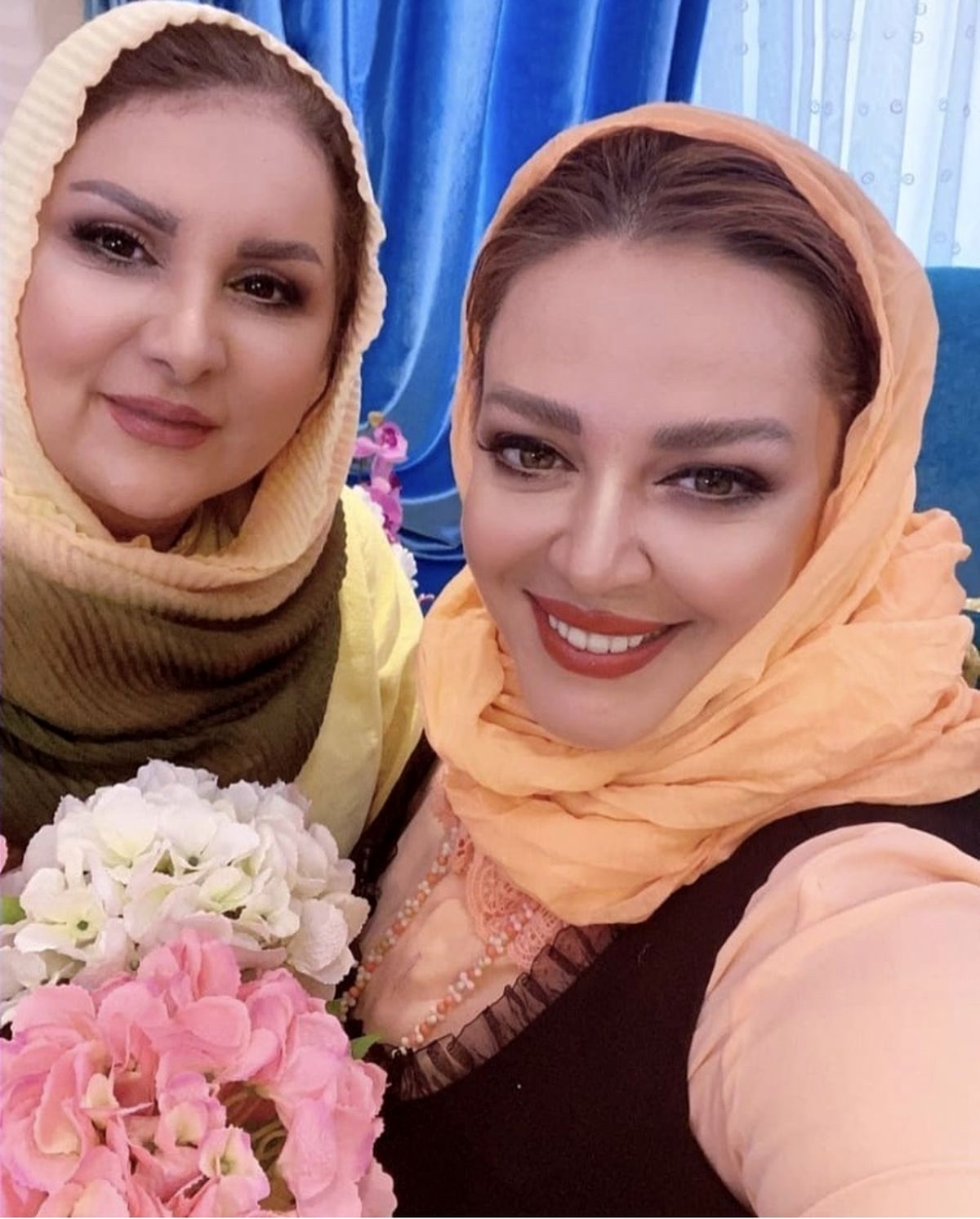 سلفی بهاره رهنما با دوستش + عکس