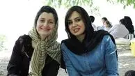 گشت و گذار خانم بازیگر با دوستش + عکس