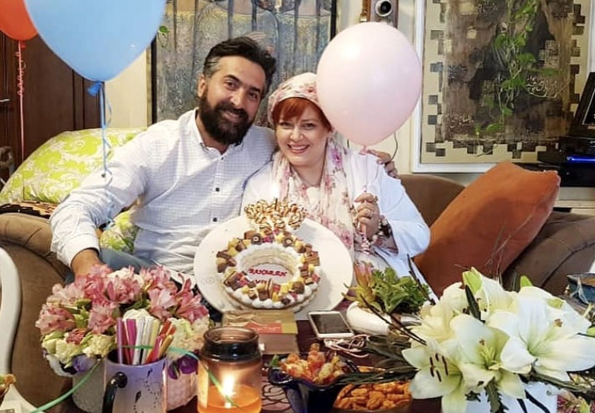 سالگرد ازدواج بهاره رهنما و همسرش + عکس