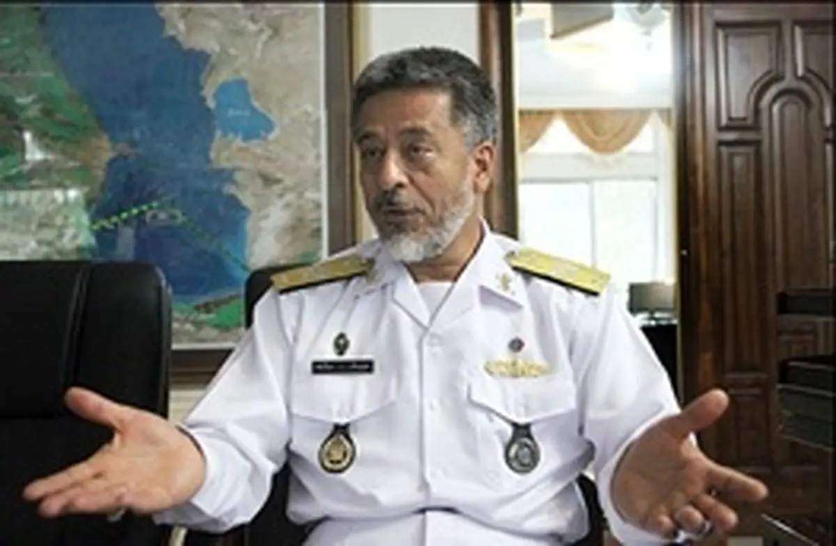 دریادار سیاری: عبور 3 هزار کشتی از منطقه خطر دزدان دریایی