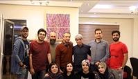 فرزاد حسنی در جمع دوستان هنرمندش+عکس