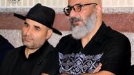 چهره غم‌زده امیر جعفری در مراسم ختم پدر امیرحسین رستمی