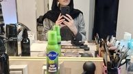 ماهور الوند در حال گریم کار جدیدش + عکس