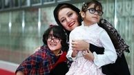 عکس شبنم مقدمی و دو فرشته ی زیبا