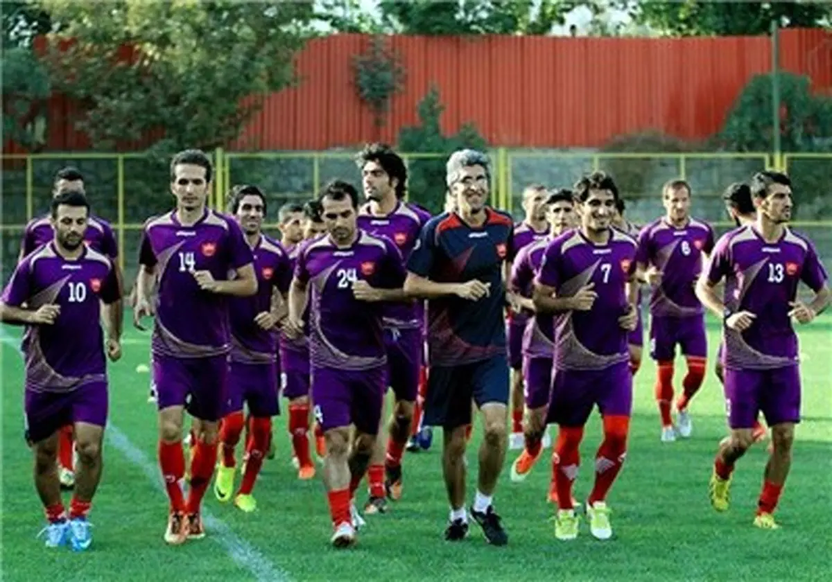 درگیری دو بازیکن پرسپولیس