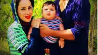سعید یاردوستی به همراه همسر و فرزندش (عکس)