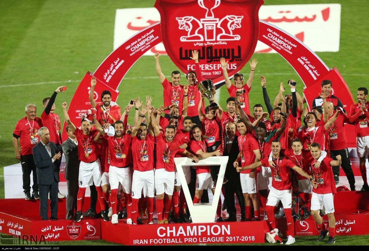 قهرمانی پرسپولیس در لیگ بیستم / سپاهان نایب قهرمان +تصویر جدول لیگ برتر