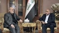 سفیر ایران در بغداد با «عبدالمهدی» دیدار و گفت‌وگو کرد