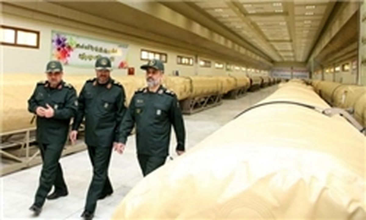 تحویل ۴ موشک‌‌ بالستیک به نیروی هوافضای سپاه پاسداران