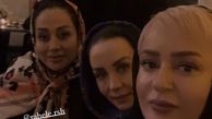سلفی نعیمه نظام دوست با دوستانش + عکس