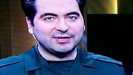 حضور جالب گوینده خبر ۲۰:۳۰ با لباس سپاه پاسداران
