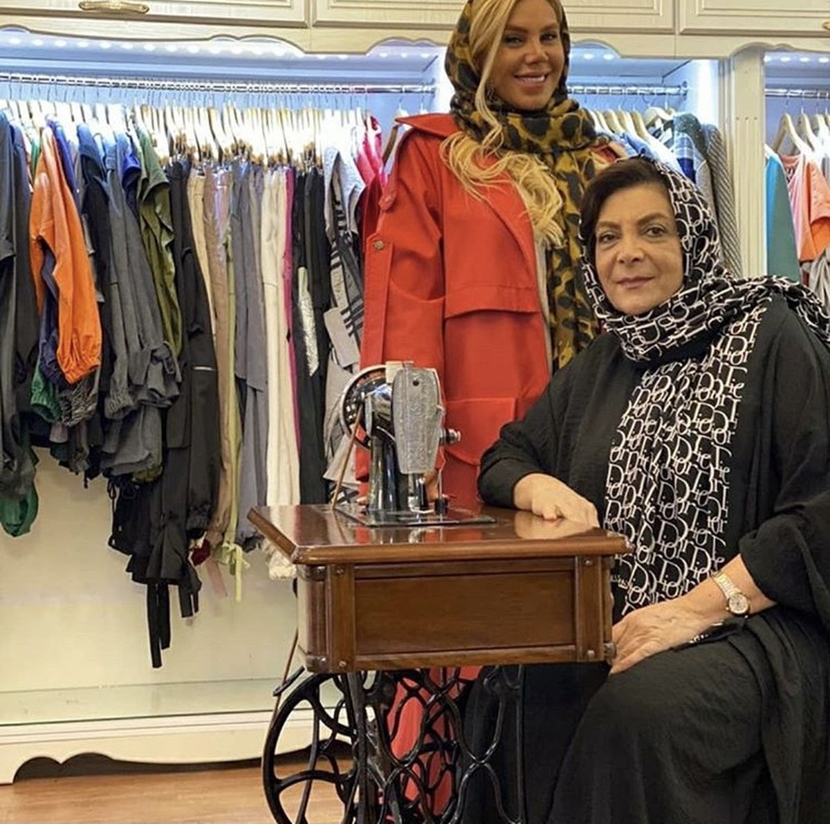 مهوش وقاری در یک مزون + عکس