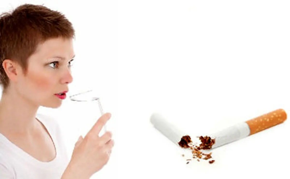 تنها چند دقیقه پس از استعمال سیگار 