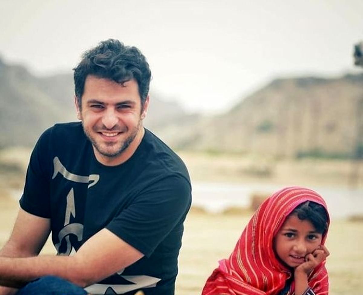 عکس علی ضیا با دختر ناز و زیبا