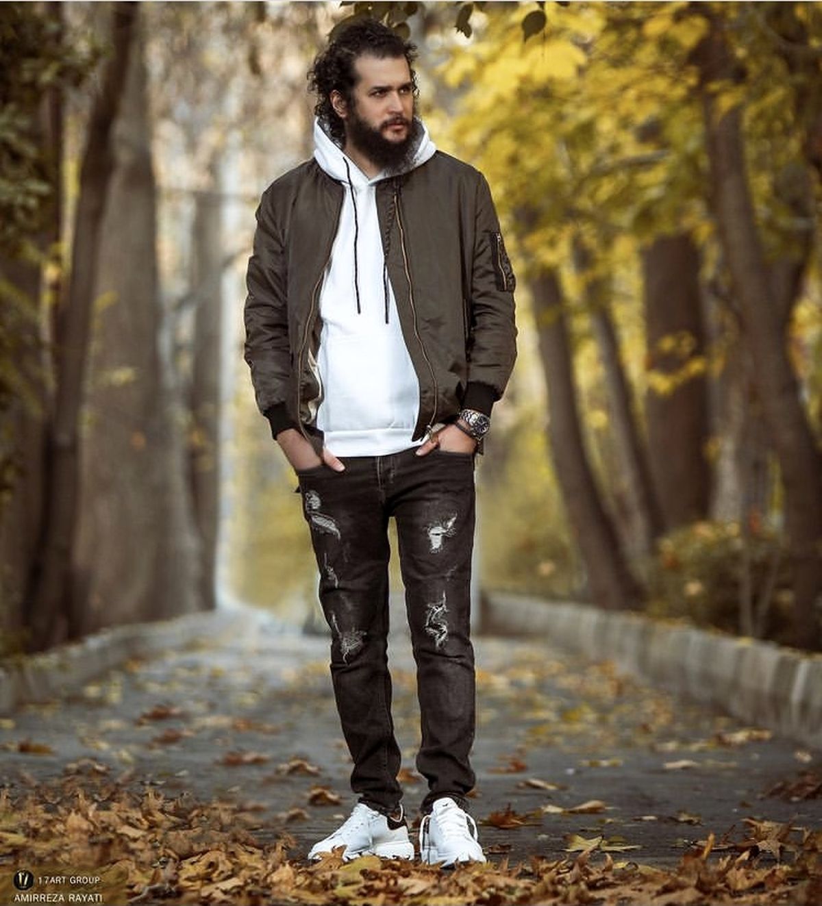 سیاوش خیرابی با ریش و سیبیل + عکس