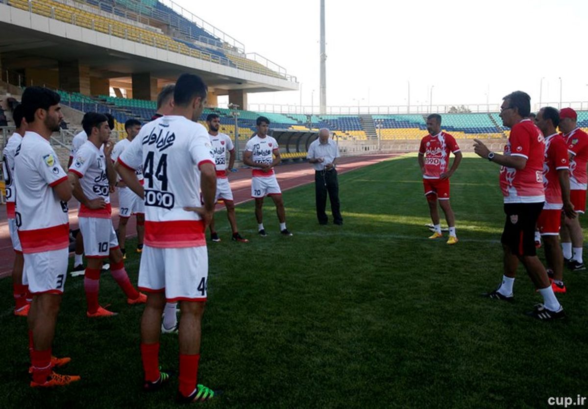 بازدید طاهری از محل تمرین پرسپولیس