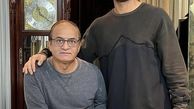 مهدی ماهانی و پدرش + عکس