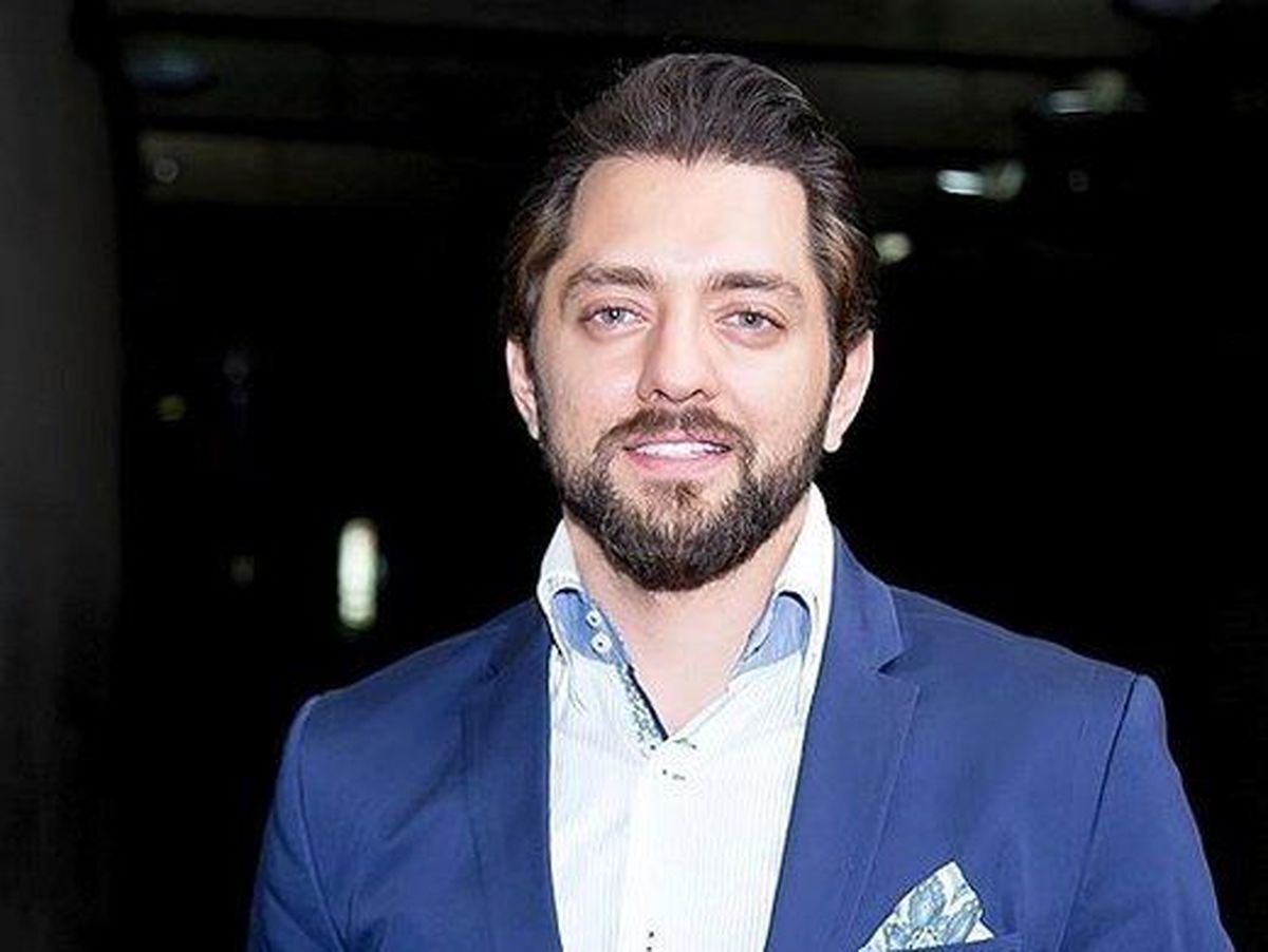 کت و شلوار رسمی بهرام رادان + عکس